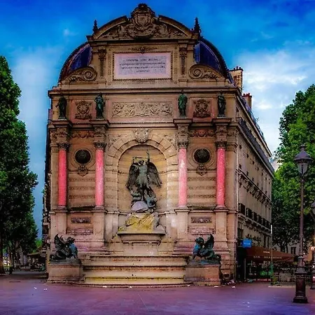 Notre Dame, Odeon 5e, Triplex 2 Salles De Bain Apartment *