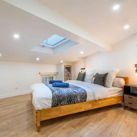 Notre Dame, Odéon 5e, Triplex 2 Salles De Bain Apartamento