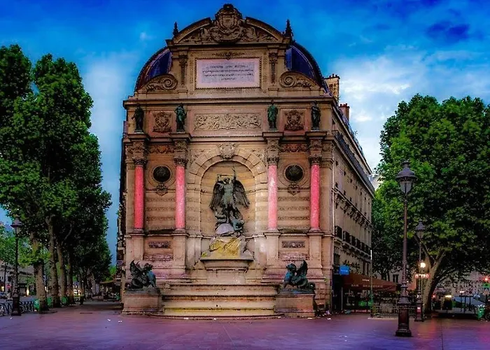 Notre Dame, Odeon 5e, Triplex 2 Salles De Bain Апартаменты *
